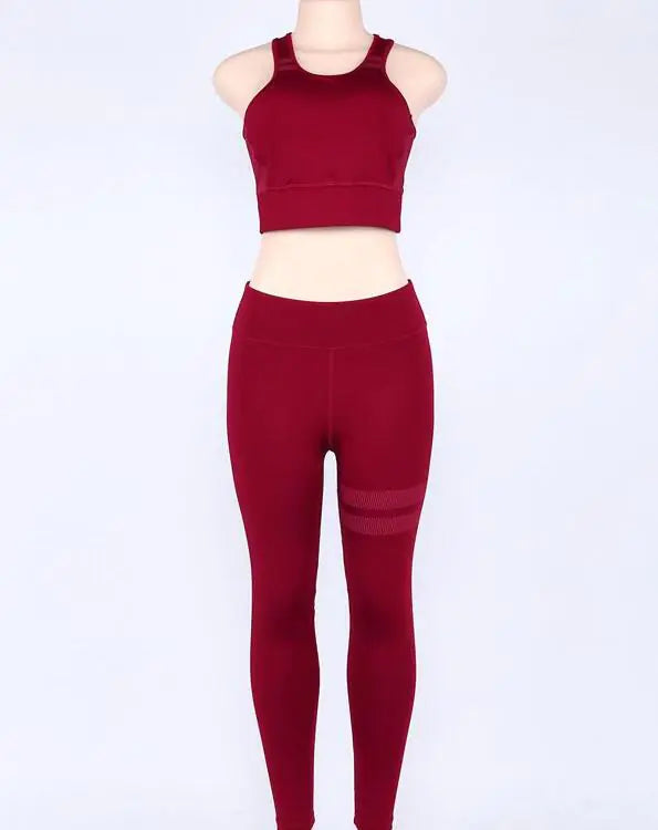 Women's Yoga and Fitness Sportswear Set