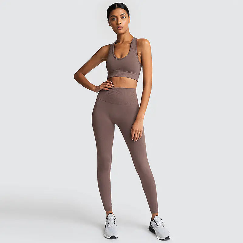 Women's Yoga and Fitness Outfit Set