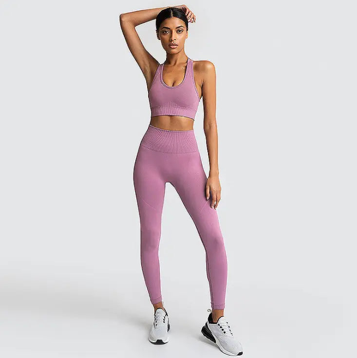 Women's Yoga and Fitness Outfit Set