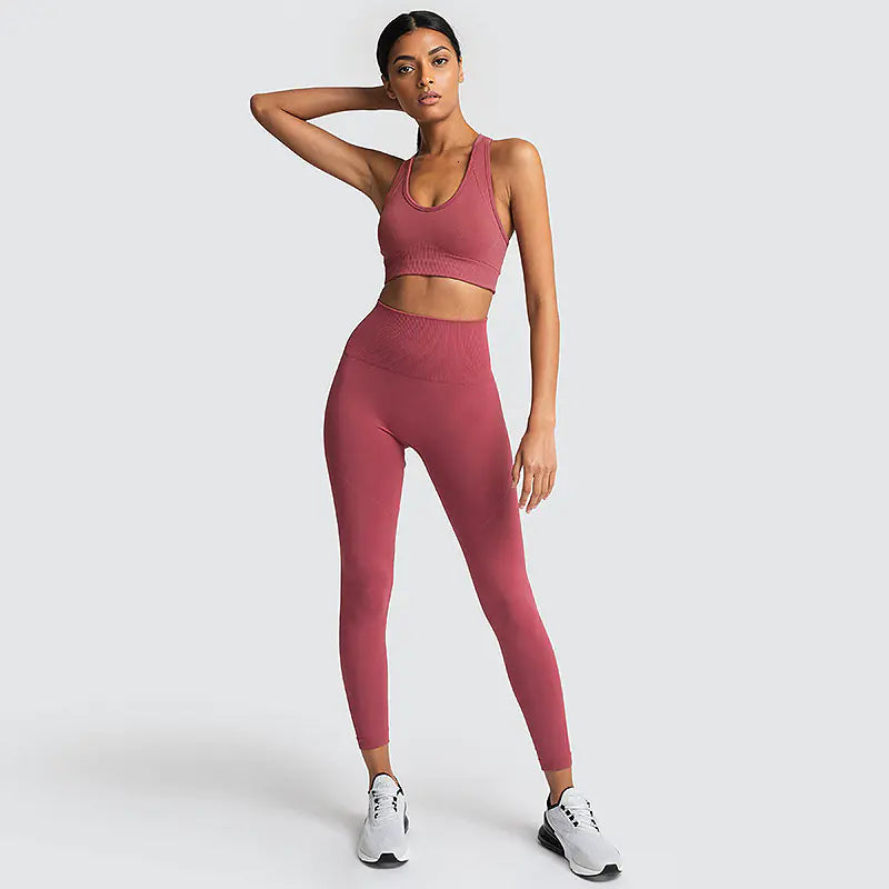 Women's Yoga and Fitness Outfit Set