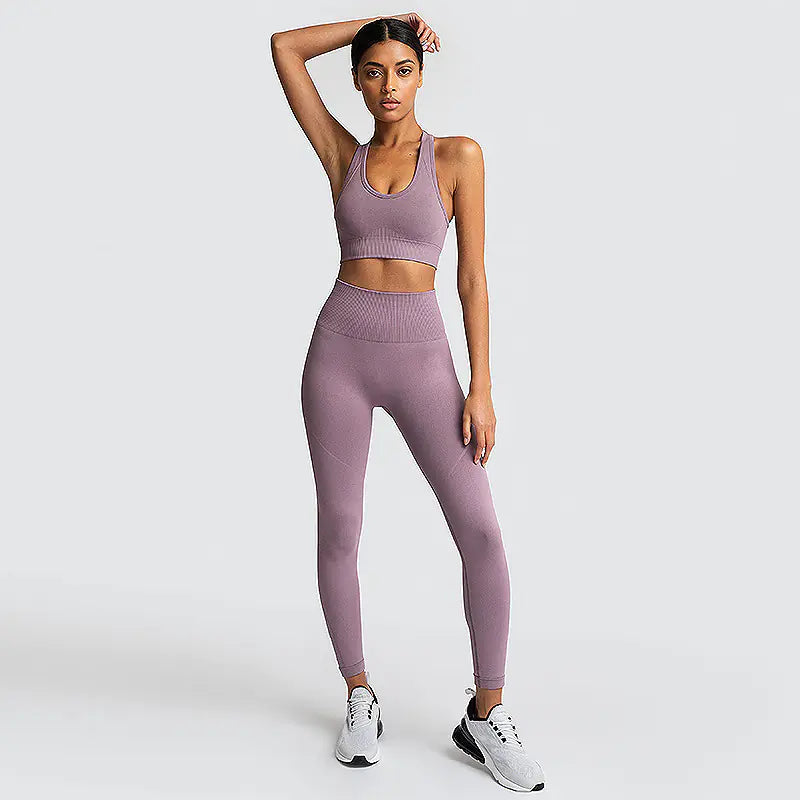 Women's Yoga and Fitness Outfit Set